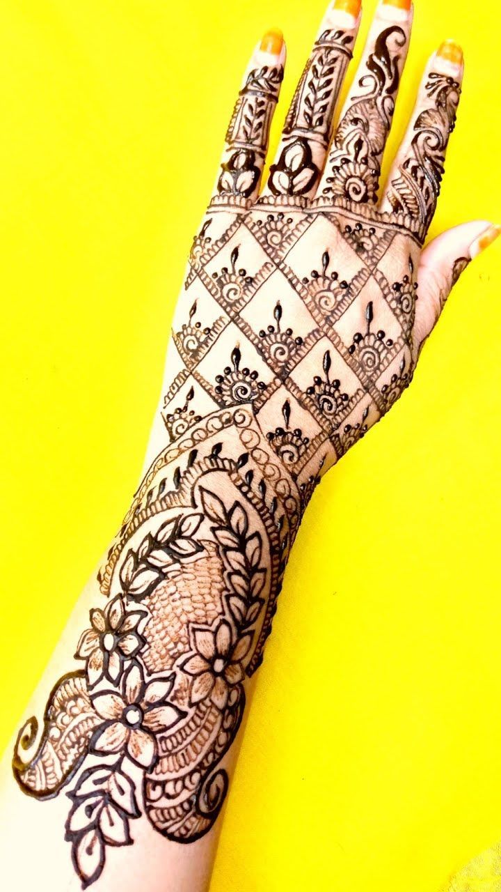 Bridal Mehendi design by Mehefir, Nellore